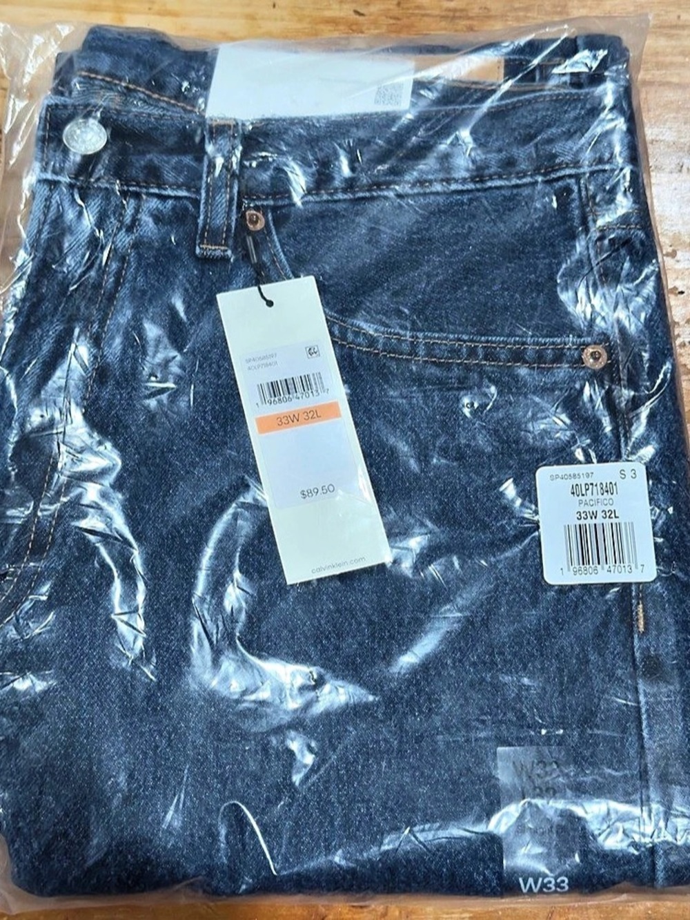 Men’s Calvin Klein Pacifico Standard Straight Jeans